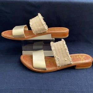 SAM EDELMAN WIDE STRAP FLATS